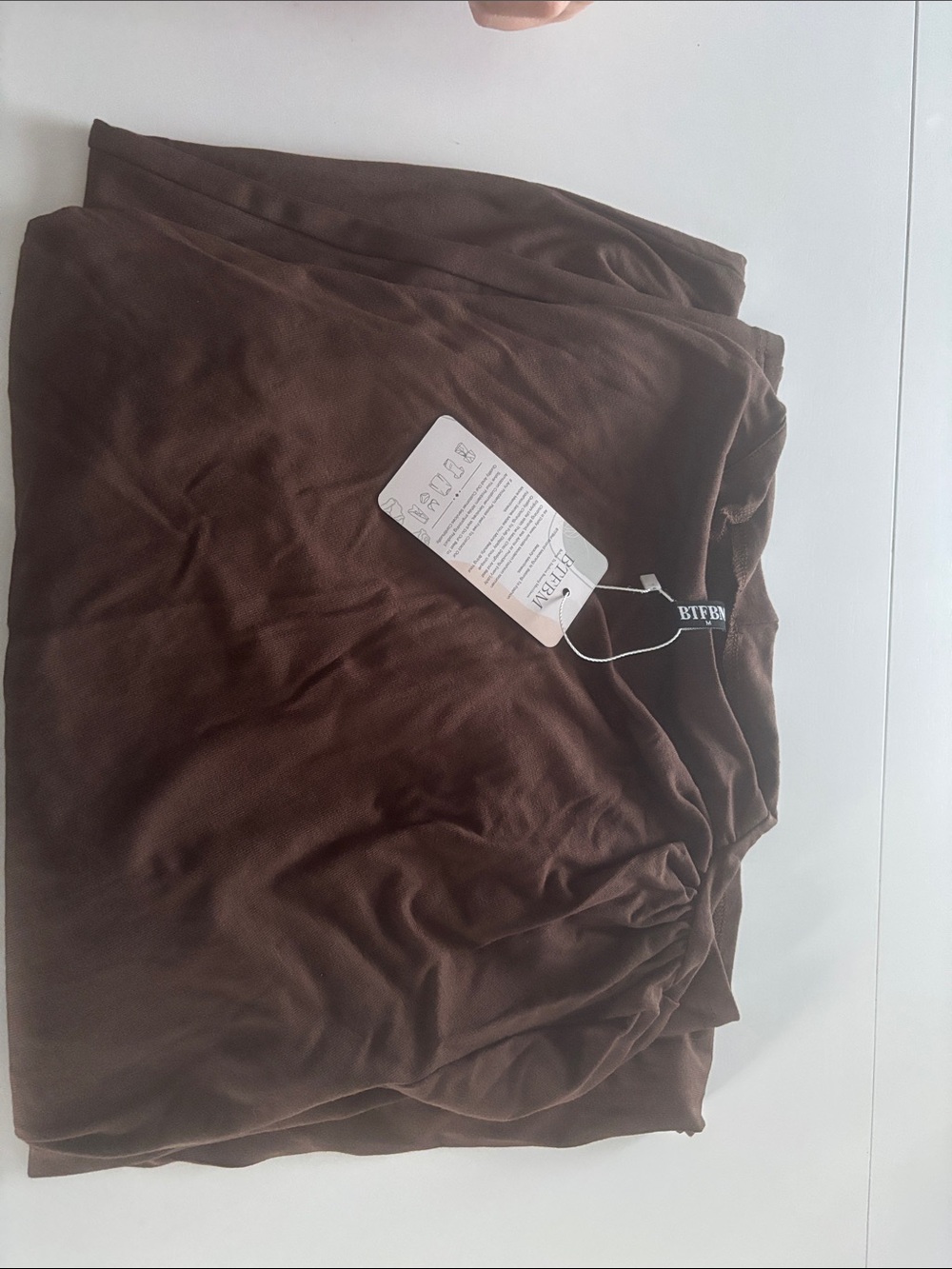 Brown dress with BTFR Tag